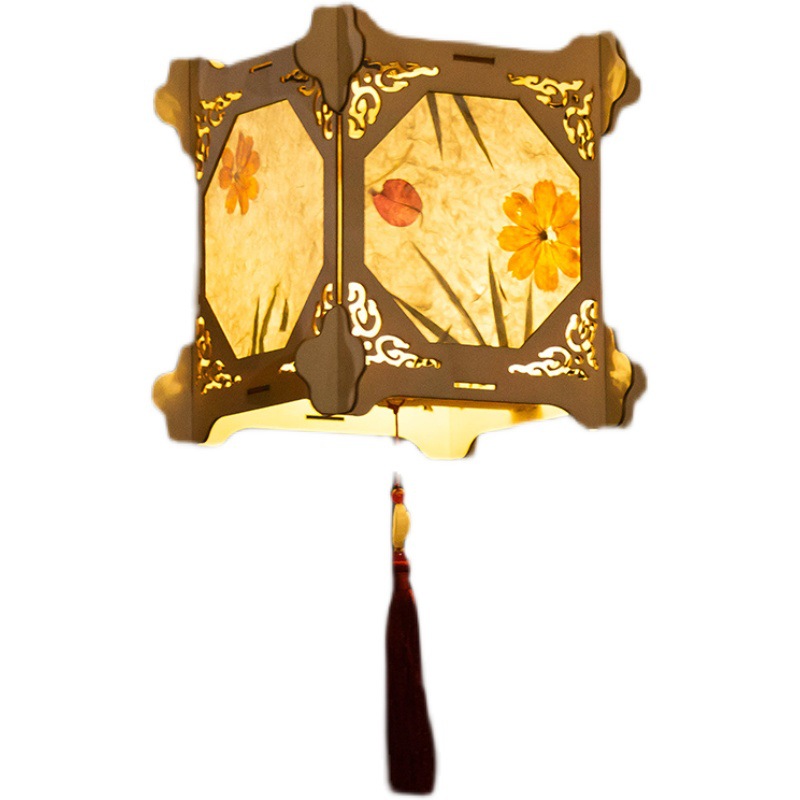 Picture of Mid-Autumn Festival Creative DIY Material Kit for Children to Make Their Own Rabbit-Shaped Lanterns in Traditional Style for Kindergarten National Day Activities