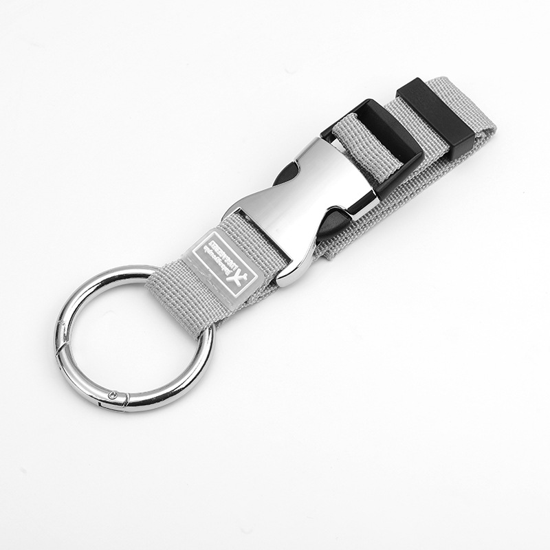 Picture of Luggage Hanging Buckle Safety Fixing Strap Backpack External Hanging Strap Packing Strap Suitcase Strapping Strap Metal Hanging Strap