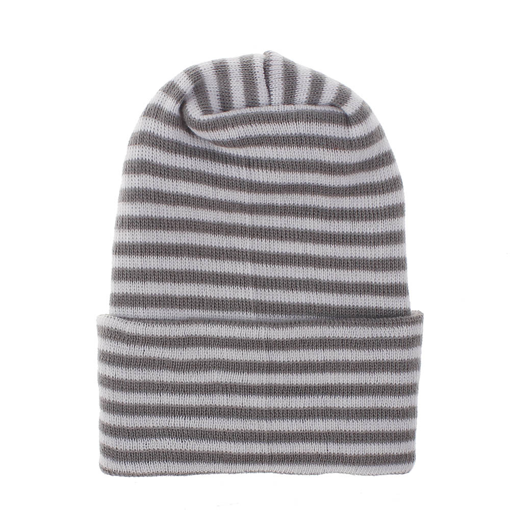 Picture of Double-Layer Thickeneded Warm Baby Hat Winter Fetal Hat Super Soft Material Yarn Baby Knitted Hat Pullover Hat