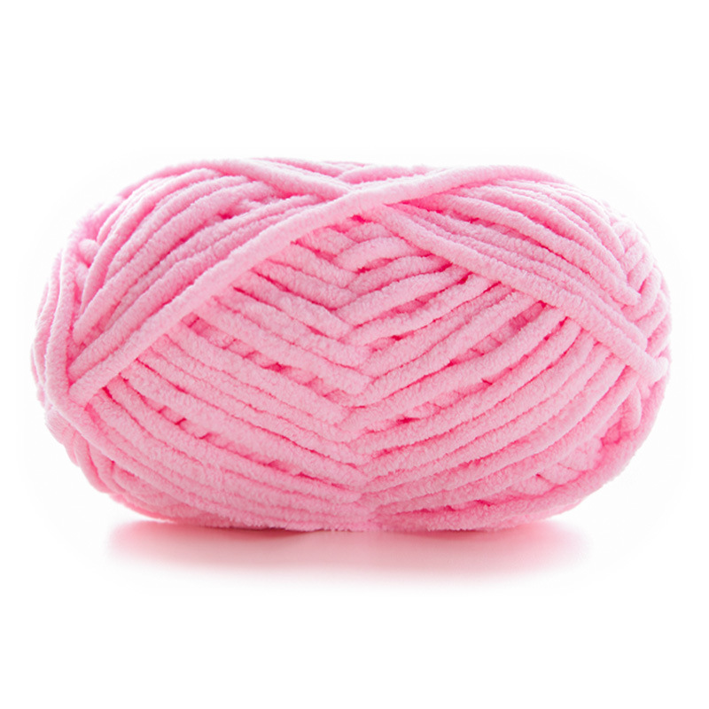 Picture of Gart Snowball Xiaomeng Handmade Diy Woven Chenille Wool Thick Ice Line Crochet Scarf Doll Baby Line