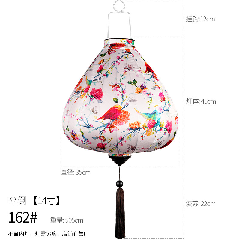 Picture of Mid-Autumn Festival Lantern ancient style decoration outdoor waterproof holiday atmosphere decorative lamp classical Chinese style antique lantern pendant
