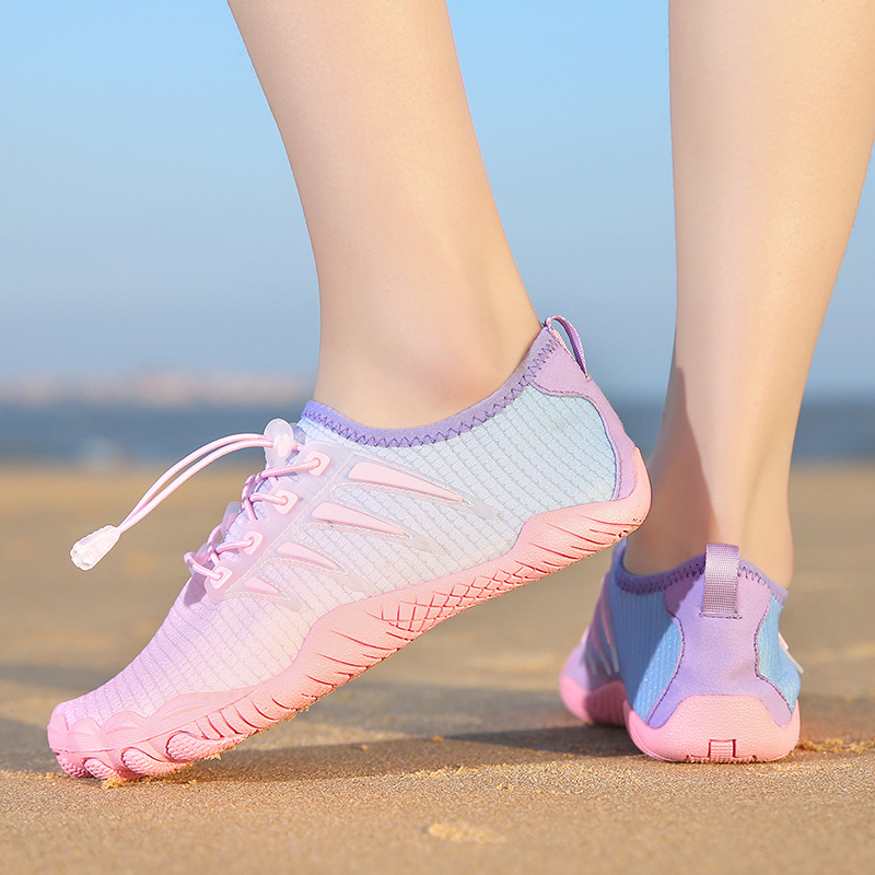 New Cross-border Five-finger Wading Shoes Outdoor Couple's Tracing Shoes Water Sports Diving Beach Shoes Amphibious Shoes