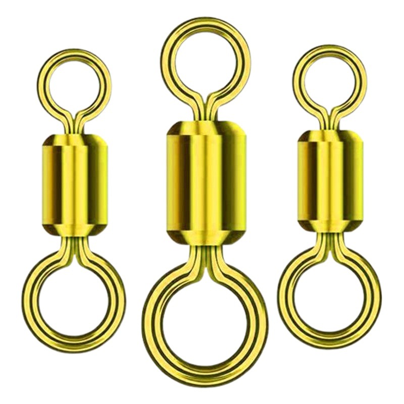 Aohu size Circle 8-shaped ring golden child and mother eight-shaped ring lightweight competitive swivel American swivel fishing accessories