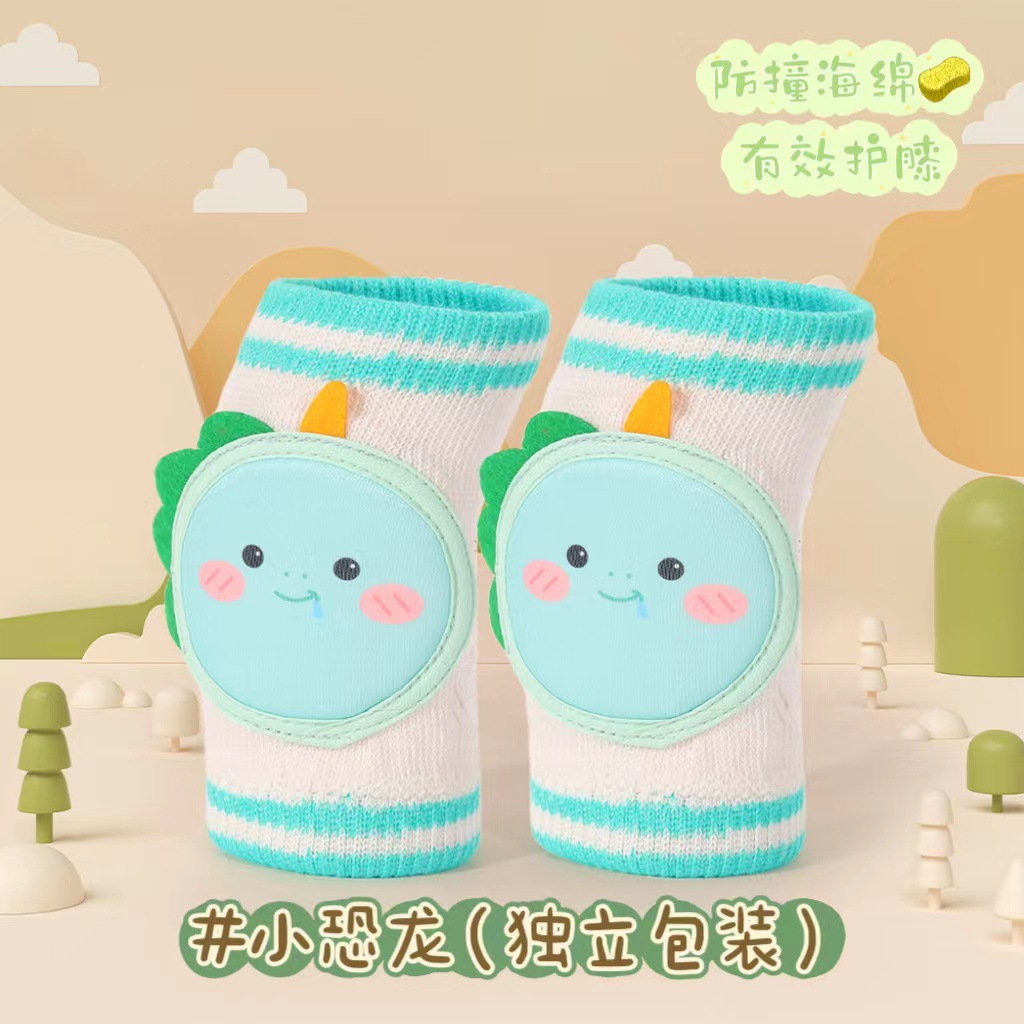 Picture of Baby's Knee Protector Baby's Summer Thin Class A Newborn Children's Learning Drop-resistant Knee Elbow Protector Learning Climbing Protector