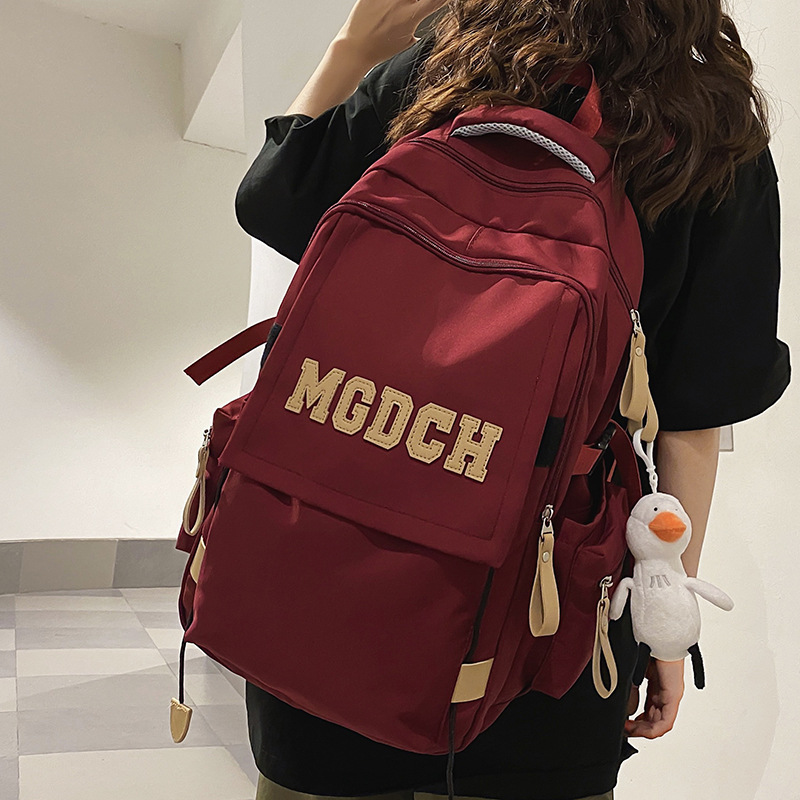 Picture of Schoolbags for College Students, Girls, High School Students, Good-Looking Junior High School Students, Children's Backpacks, Custom Wholesale Backpacks