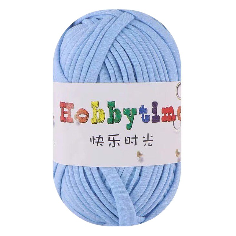 Cross-Border Wholesale Happy Time Cloth Thread 100g Handmade DIY Knitted Crochet Hat Bag Thread Doll Thread