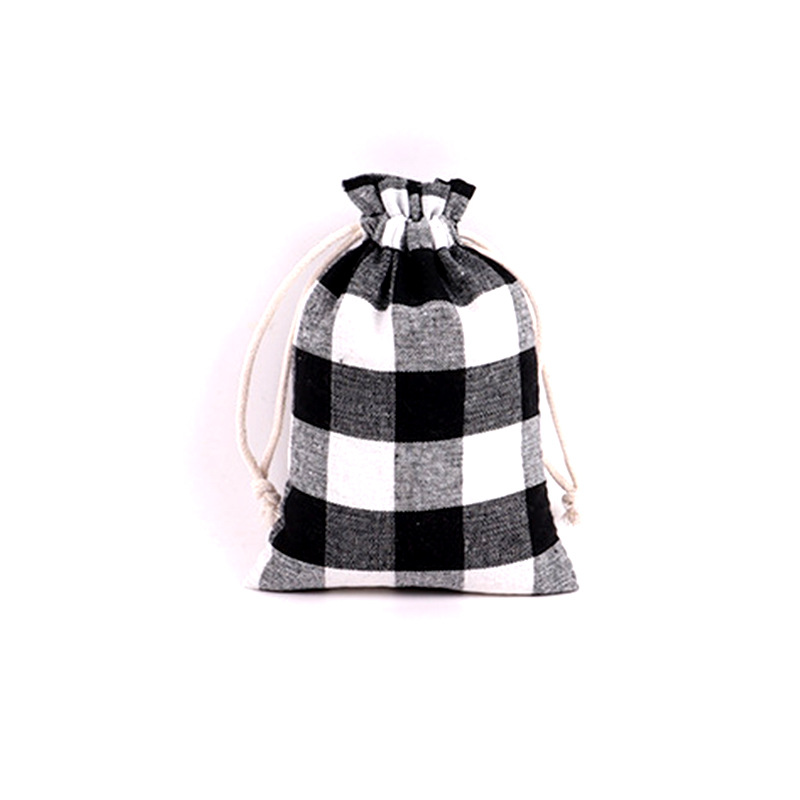 Picture of Factory Wholesale Cotton Bag Drawstring Christmas Advent Calendar Candy Gift Packaging Bag Cotton Cloth Bundle Pocket Wholesale
