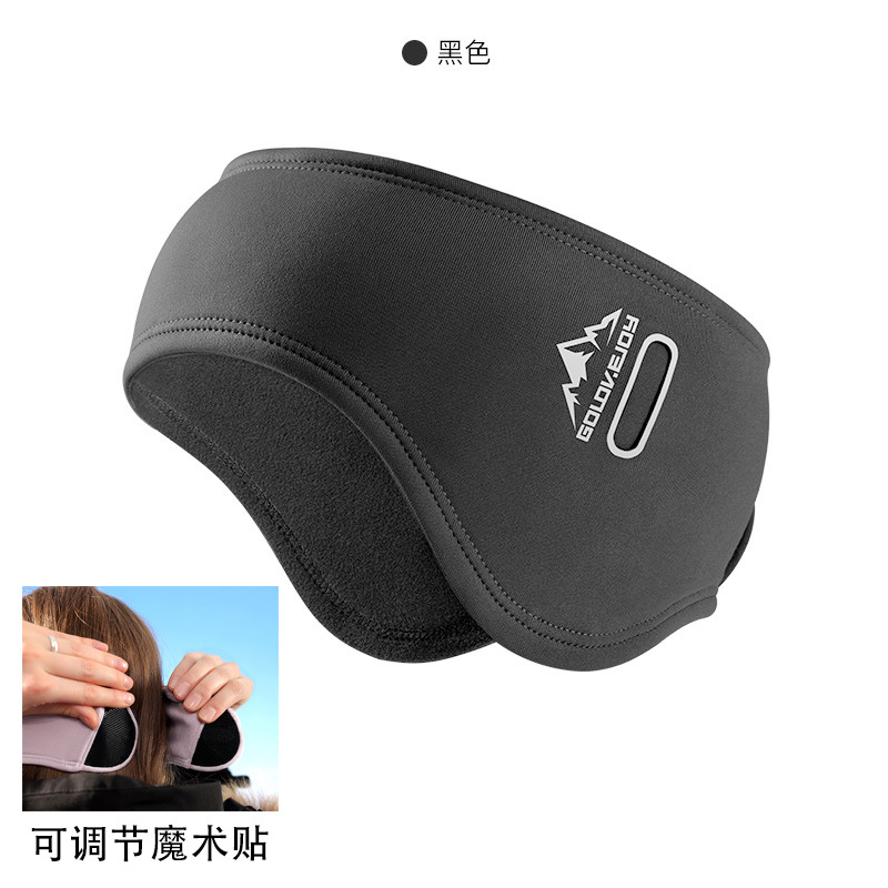 Picture of New Winter Ski Earmuffs for Men, Outdoor Sports and Cycling, Windproof Double-Layer Warm Head-Mounted Back-Worn Cross-Border