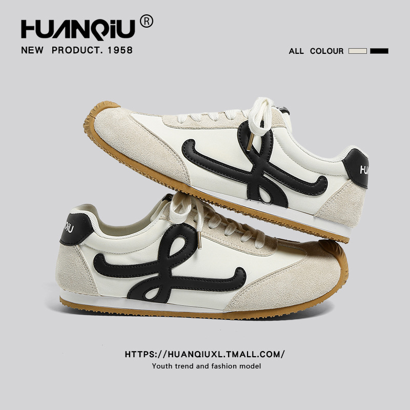 Universal Classic Agan De Training Shoes Men's 2025 Summer New Low-Top Easiest for Match Casual Retro Sports Shoes