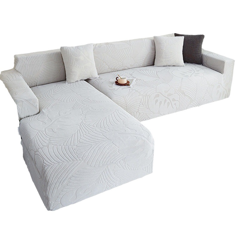 New waterproof three-dimensional jacquard sofa cover combination all-inclusive four-season available elastic anti-grab dirty sofa cover