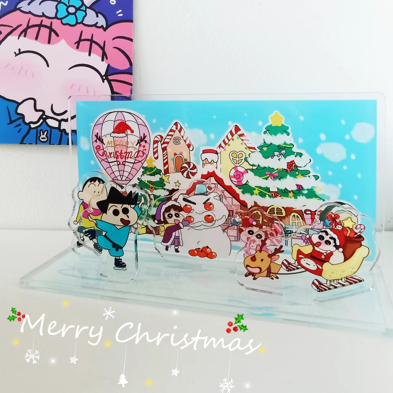 Picture of Xiao Xin Acrylic Desktop Cute Ornaments Set Up Brand Students Giving Gifts from Nini