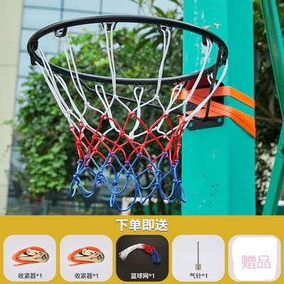 Picture of Basketball Rack Adult Standard Outdoor Basketball Frame Wall Mounted Shooting Rack Indoor Children Standard Basketball Basket
