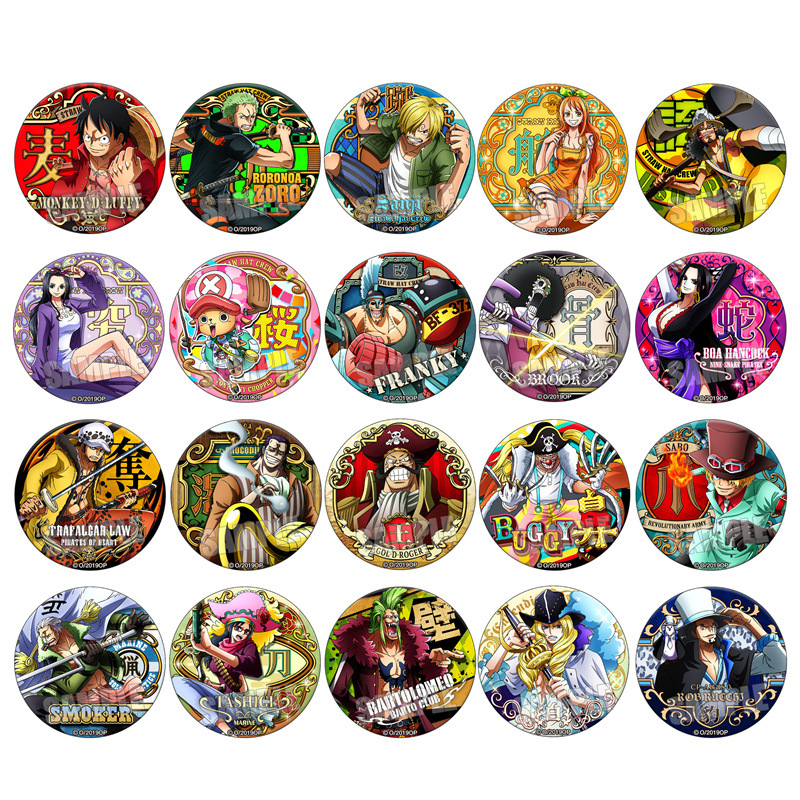 Picture of onepiece One Piece King of the Sea King of the Sea Crazy Action Luffy Luffy Saab Animation Badge Badge J