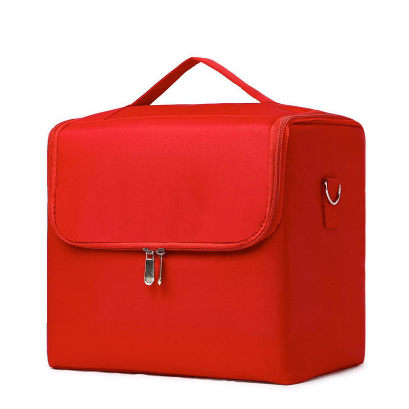 Picture of Cosmetic Portable Cosmetic Bag Students Internet Celebrity Nail Art Tattoo Toolbox Large Capacity Travel Cosmetic Storage Bag