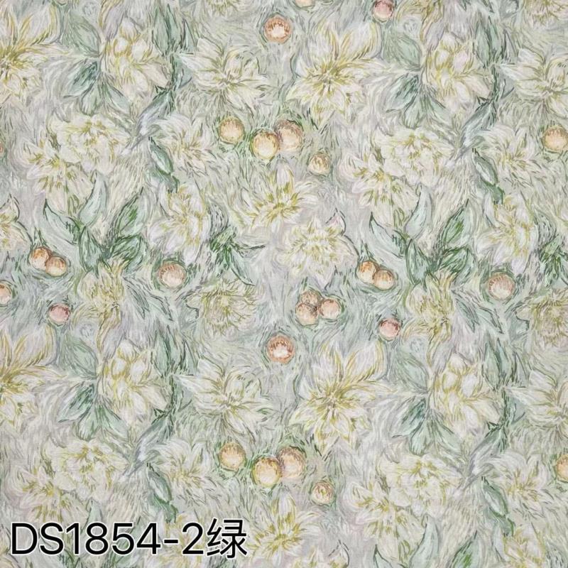 Picture of Digital Printing Cotton Monet Oil Painting Flower and Fruit Printing Fabric 40 Cotton Children's Clothing Bag DIY Handmade Fabric