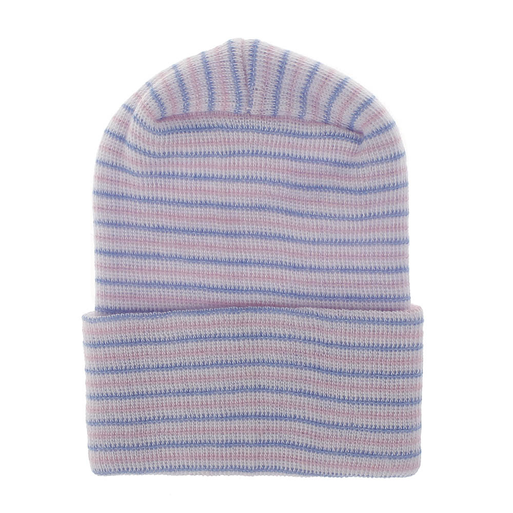 Picture of Double-Layer Thickeneded Warm Baby Hat Winter Fetal Hat Super Soft Material Yarn Baby Knitted Hat Pullover Hat