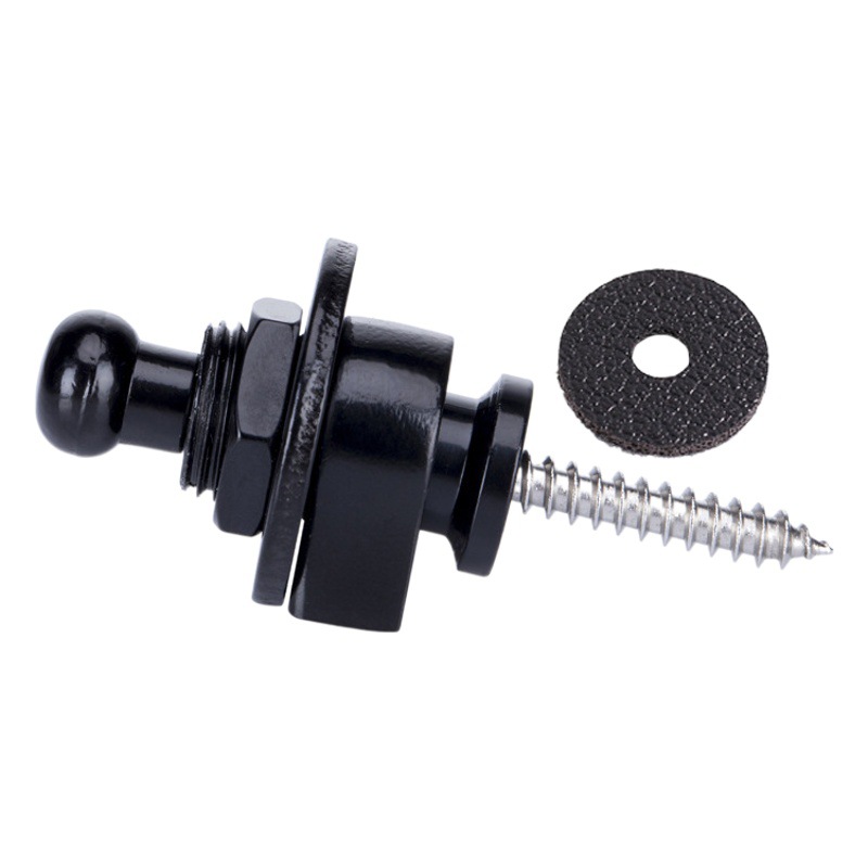 Wholesale guitar strap lock guitar strap nail folk guitar tail nail metal wood electric guitar strap buckle