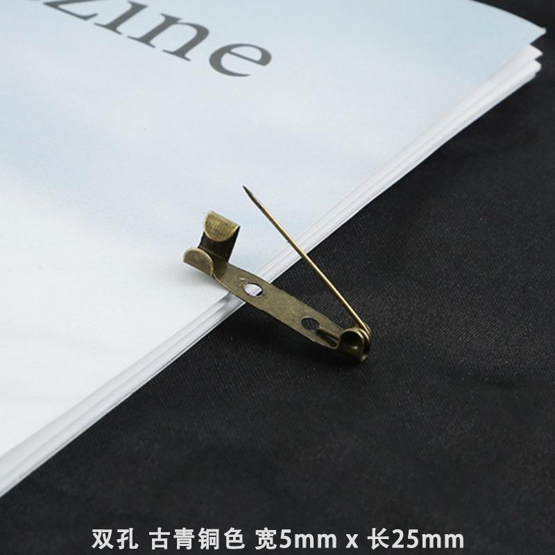 Picture of Cross-border Hot Sale High Quality Special Price Safety Badge Clothes Metal Simple Pin Brooch Handmade DIY Jewelry Accessories