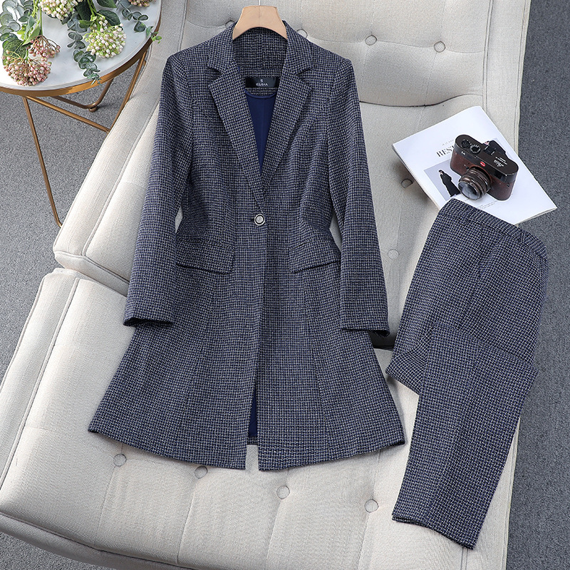 Picture of Business Wear Women's Cross-border Autumn and Winter New Fashion Formwork Suit Business Casual Suit Work Clothes