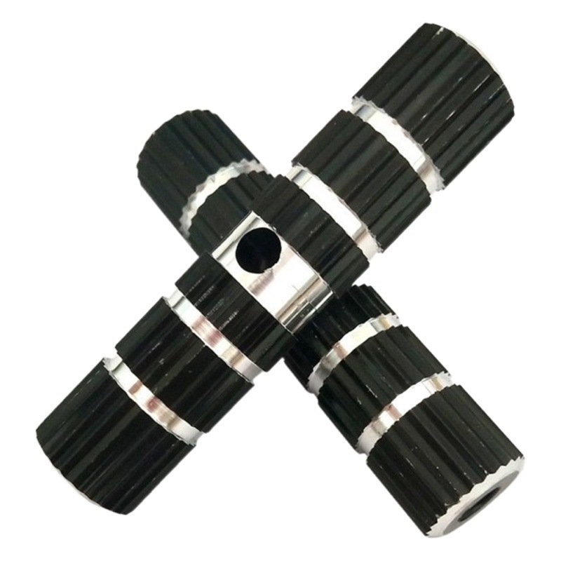 Bicycle aluminum foot Post foot bar cylindrical mountain bike pedal post solid rocket accessories wholesale