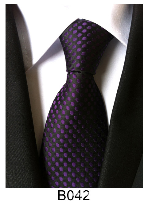 Picture of Manufacturers wholesale tie polyester jacquard tie men's casual formal wear professional business tie in stock supply