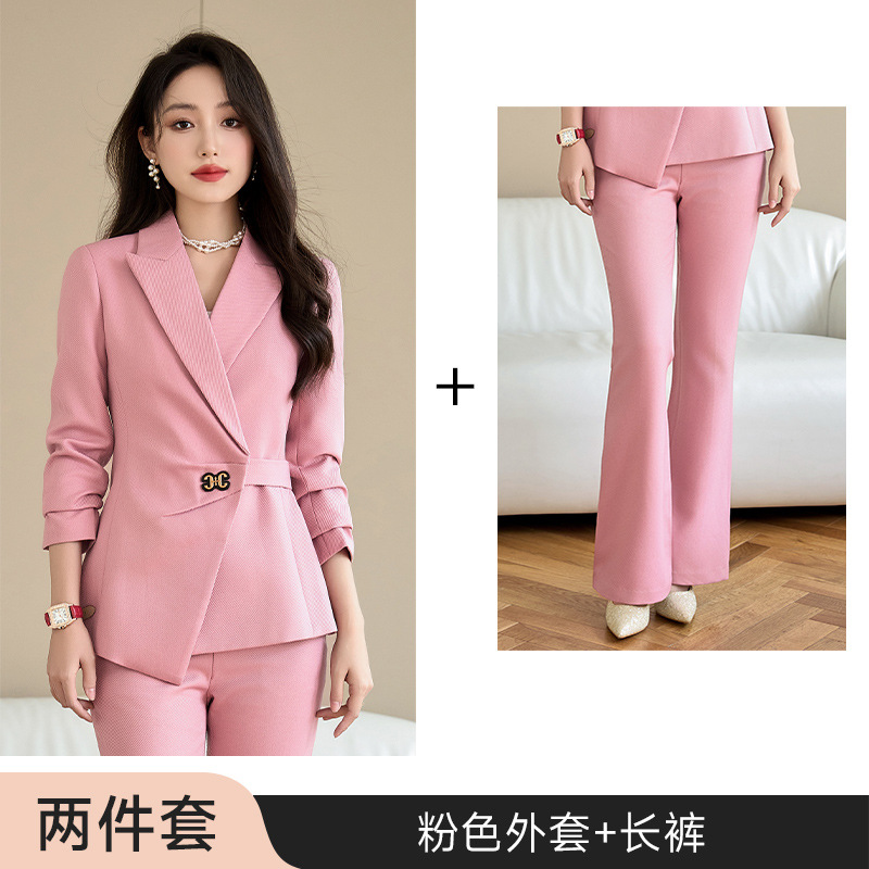 Picture of Black Suit Jacket Women's 2024 Autumn and Winter Design Sense Fashion Temperament Socialite Slim-fit Small Suit Host Dress