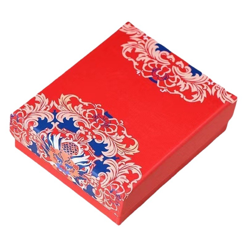 Chinese Style Bracelet Box Pendant Box Jewelry Jewelry Box Necklace Gift Box Wen Play Earrings Earrings Gift Storage Box