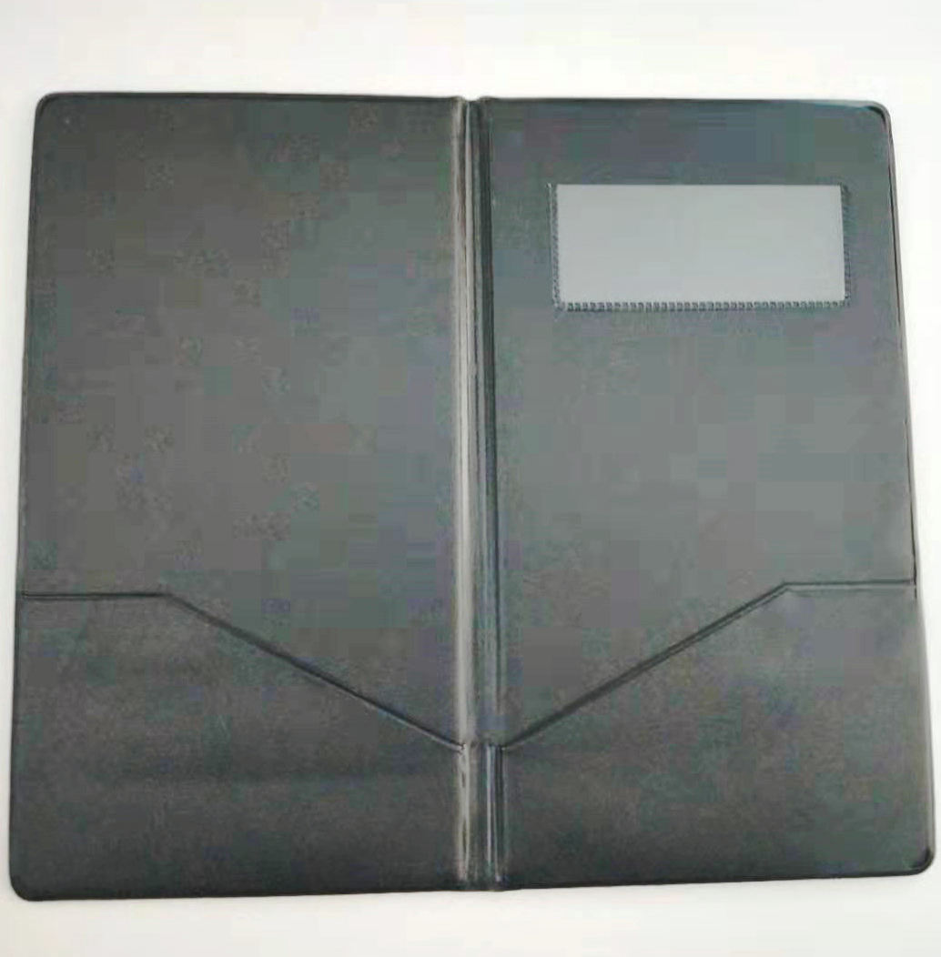 Picture of Factory supply batch voltage leather hotel restaurant Cafe menu clip menu clip point clip