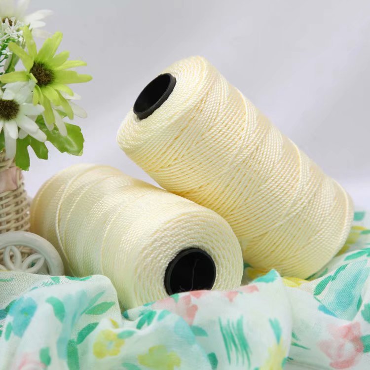 Picture of Gold thread mixed strand bright silk thread handmade diy crochet sweater doll scarf thread coat hand knitting thread factory wholesale