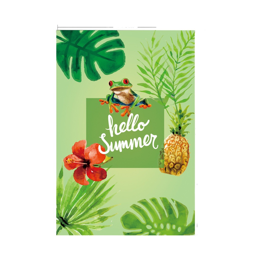 Cross-Border New Welcome Summer Garden Flag Hanging Flag 30*45cm Spring Outdoor Seaside Courtyard Flag Wholesale