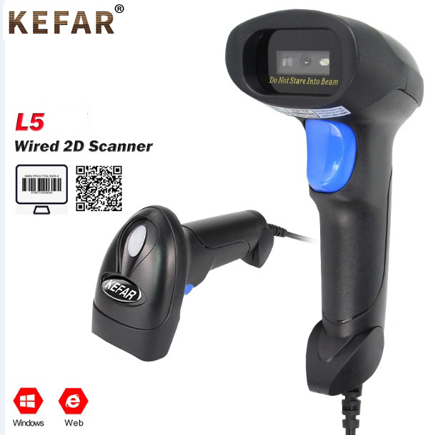 Picture of Kefar L8Bl Bluetooth 2D Barcode Reader Wireless Scanner