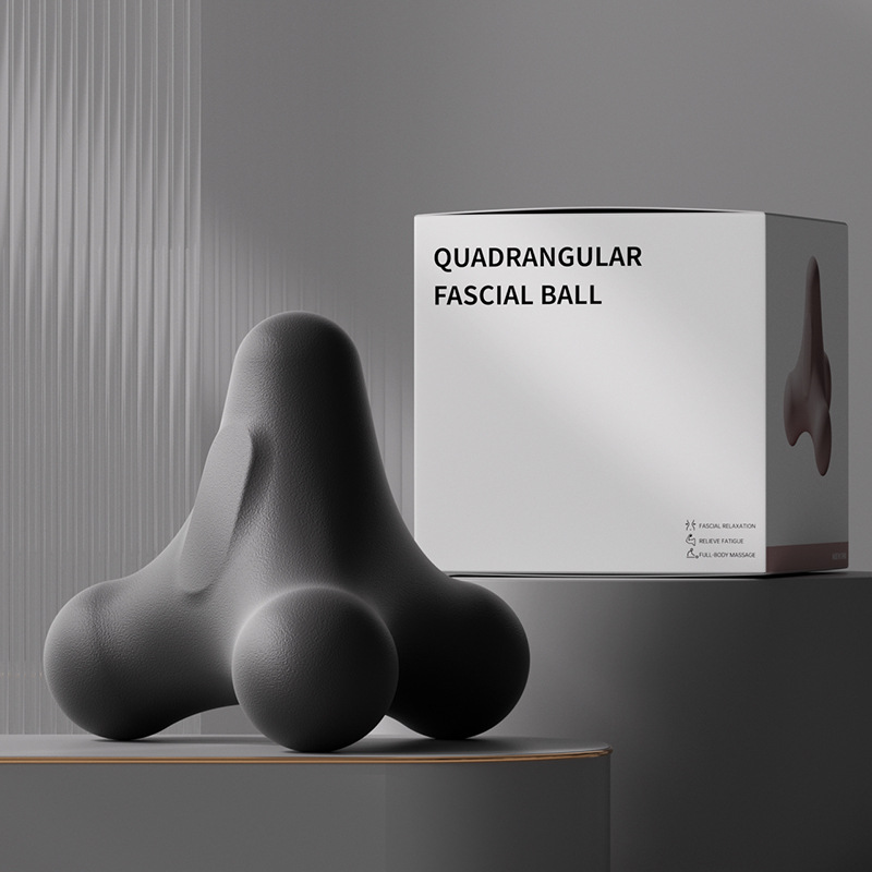 Picture of Four-Corner Fascia Ball, Foot Ball, Massage Shoulder, Neck, Waist and Hand Muscle, Lactic Acid Exercise, Relaxation Yoga Meridian Fitness Ball