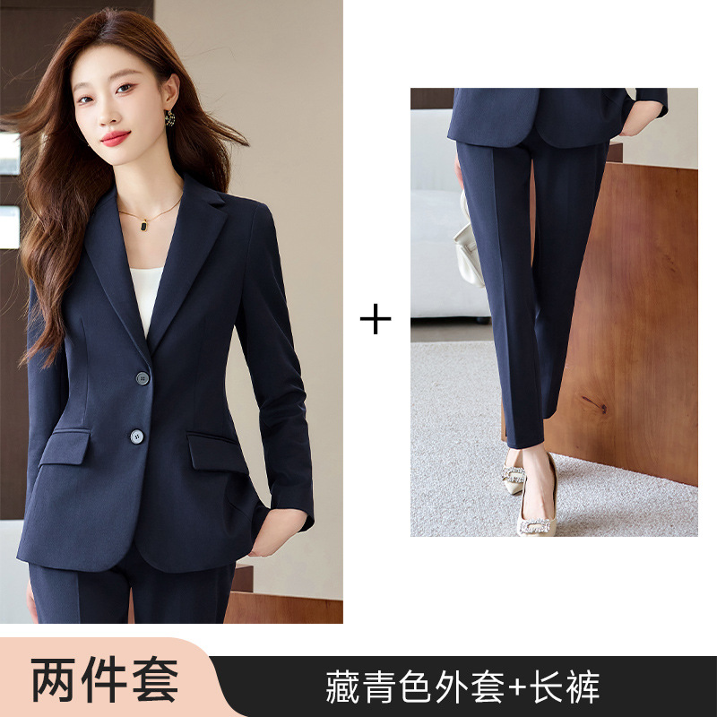 Picture of 2024 Spring and Autumn New Professional suit Women's High-end Sales Jewelry Store Work Clothes Interview Suit Dress Long Sleeve