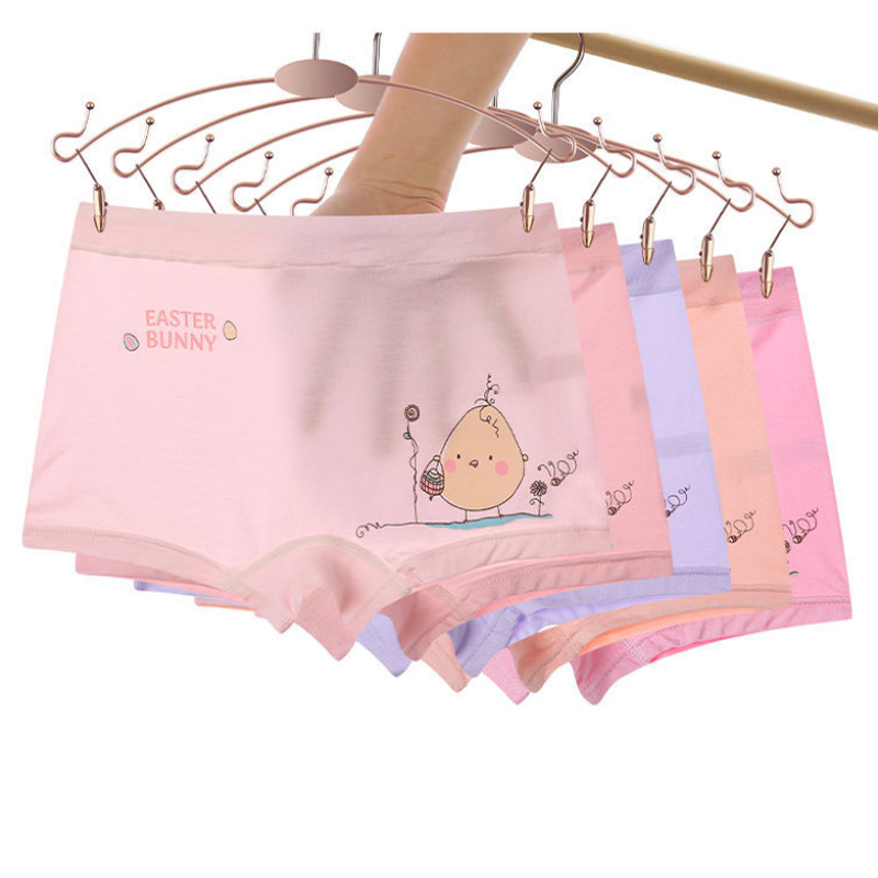 Picture of Girls' underwear summer thin boxer modal children's baby children's boxer underwear without pp