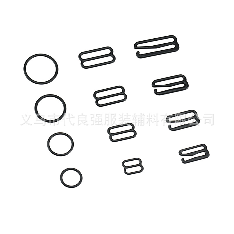 Picture of Ready Stock Intimates Adjustment Bra Buckle Environmentally Friendly Bra Buckle Transparent 089 Word Plastic Sling Shoulder Strap Bra Adjustment Buckle