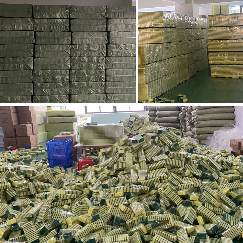 Picture of Dishwashing kitchen brush pot brush bowl artifact scouring pad dish cloth sponge wipe magic wipe factory wholesale two yuan delivery