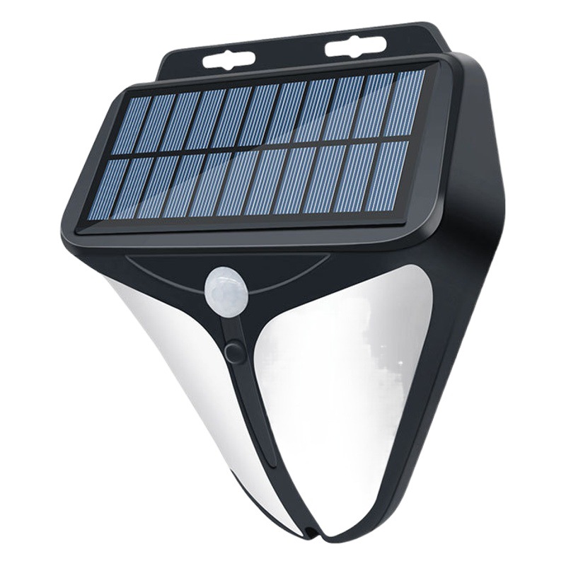Solar Human Body Sensor Warning Light Suitable for Orchard Ranch Fish Pond Factory Courtyard Villa Warehouse Warning Protection