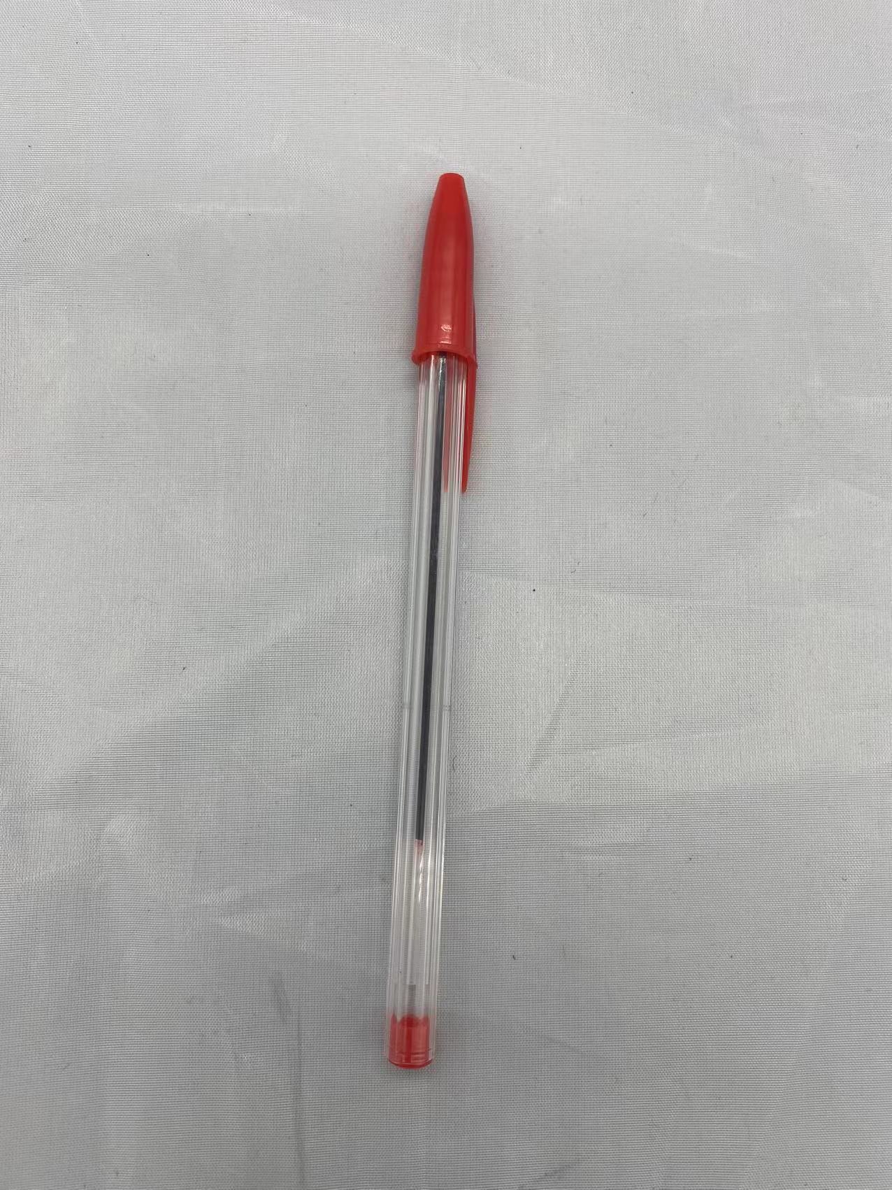 Picture of Cross-Border Red, Black and Blue Bullet Ballpoint Pen That Does Not Leak Ink, Creative Plastic Ballpoint Pen Wholesale, High-Looking Office Use
