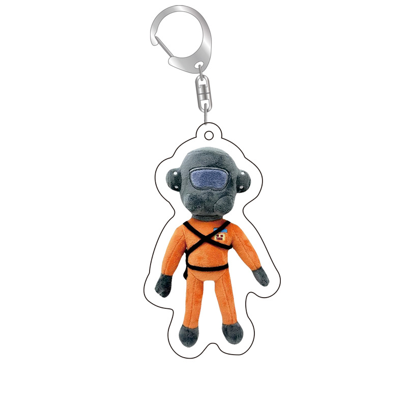 Picture of Cross-border new toilet man keychain skibidi toilet monitor Man TV man creative killer pendant batch