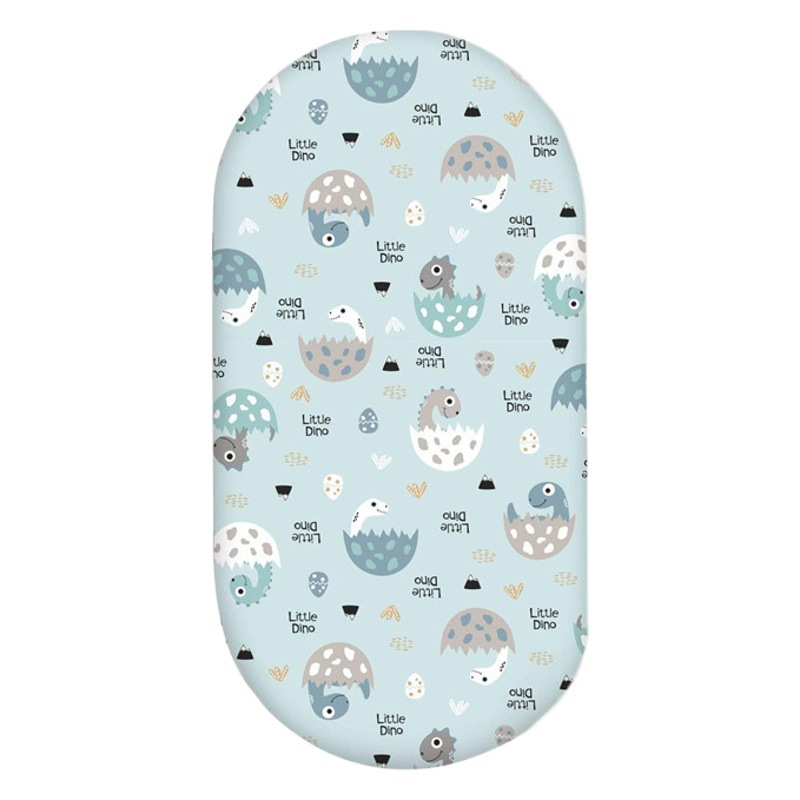 Baby cradle bed hat summer printing care table change cover for multi-size stretch printing detachable cover