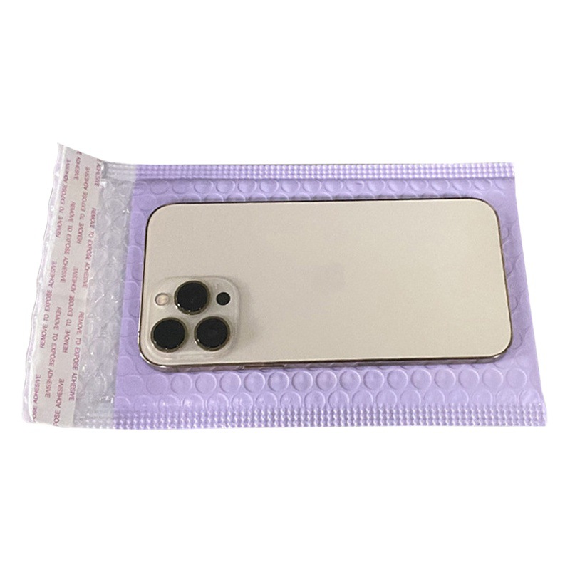 Thickened waterproof shockproof color co-extruded film Bubble Bag spot clothing express bag co-extruded film Bubble Bag