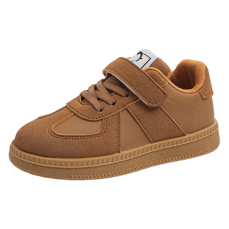 Fashionable all-matching daily outdoor sneaker Velcro convenient running shoes boys spring new girls