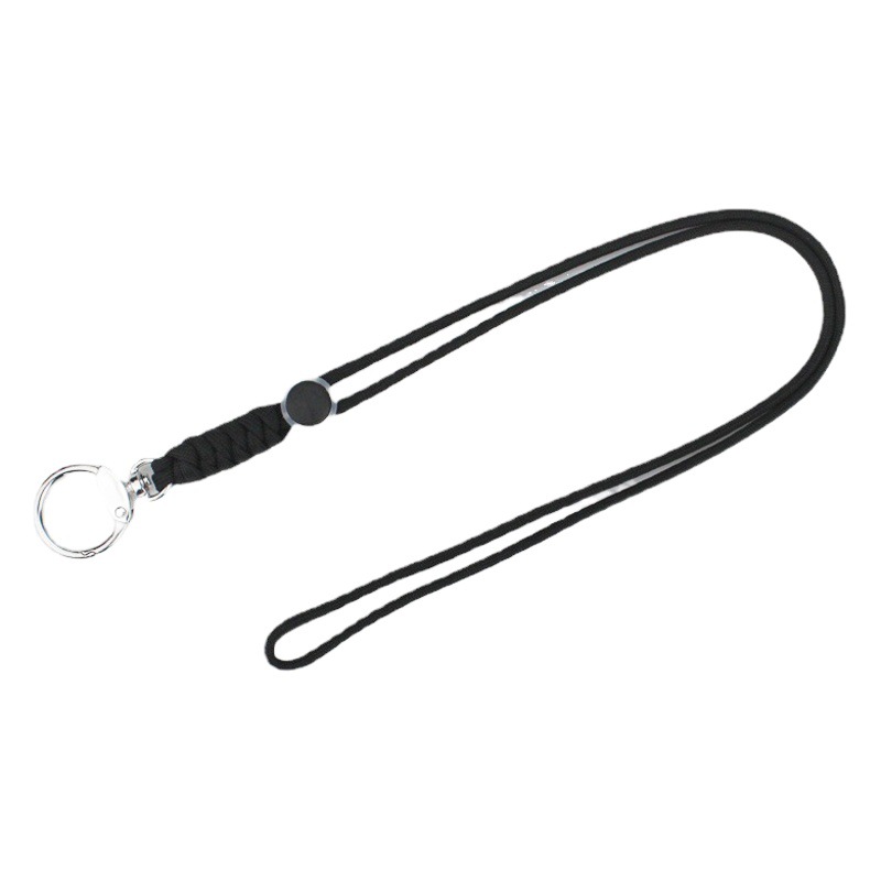Cross-border new key chain lanyard anti-loss lanyard adjustable anti-drop mobile phone wrist rope ring buckle anti-drop lanyard