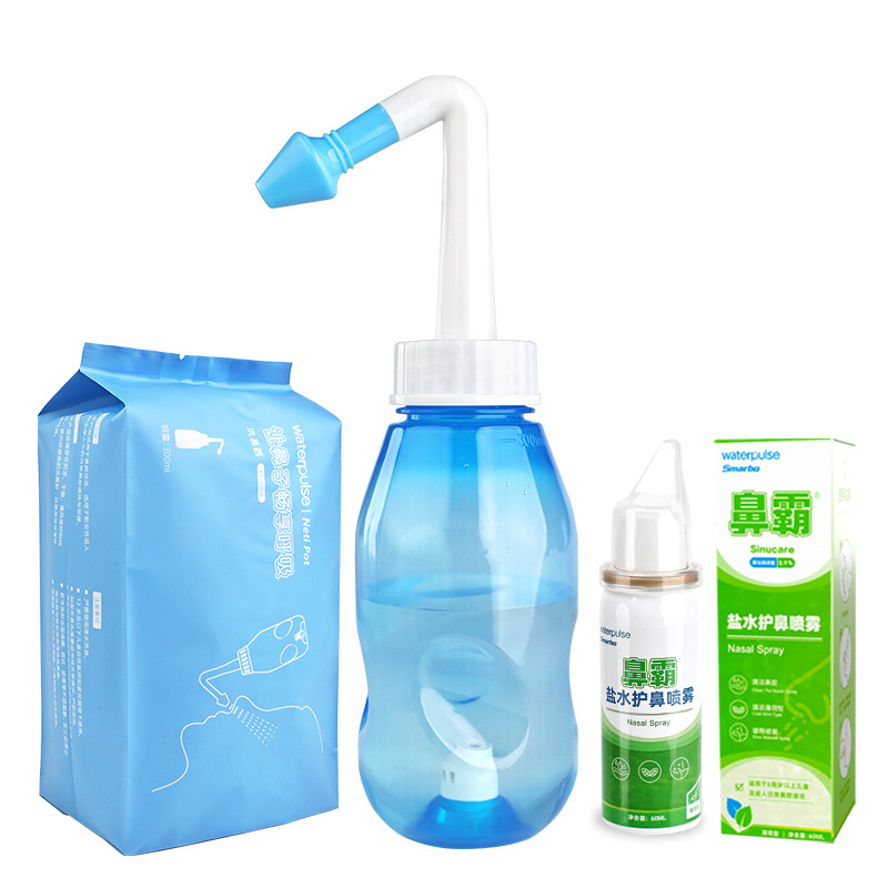 Picture of Waterpulse Kidsren's Adult Nasal Irrigator Nasal Wash Pot Nasal Wash Bottle Nasal Wash Salt Saline Spray Can Be Oem