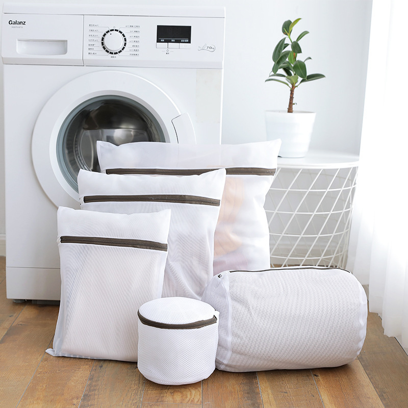Laundry Bag Washing Bag Fine Net Combination Set Household Washing Clothes Underwear Bra Washing Machine Net Bag Net Bag
