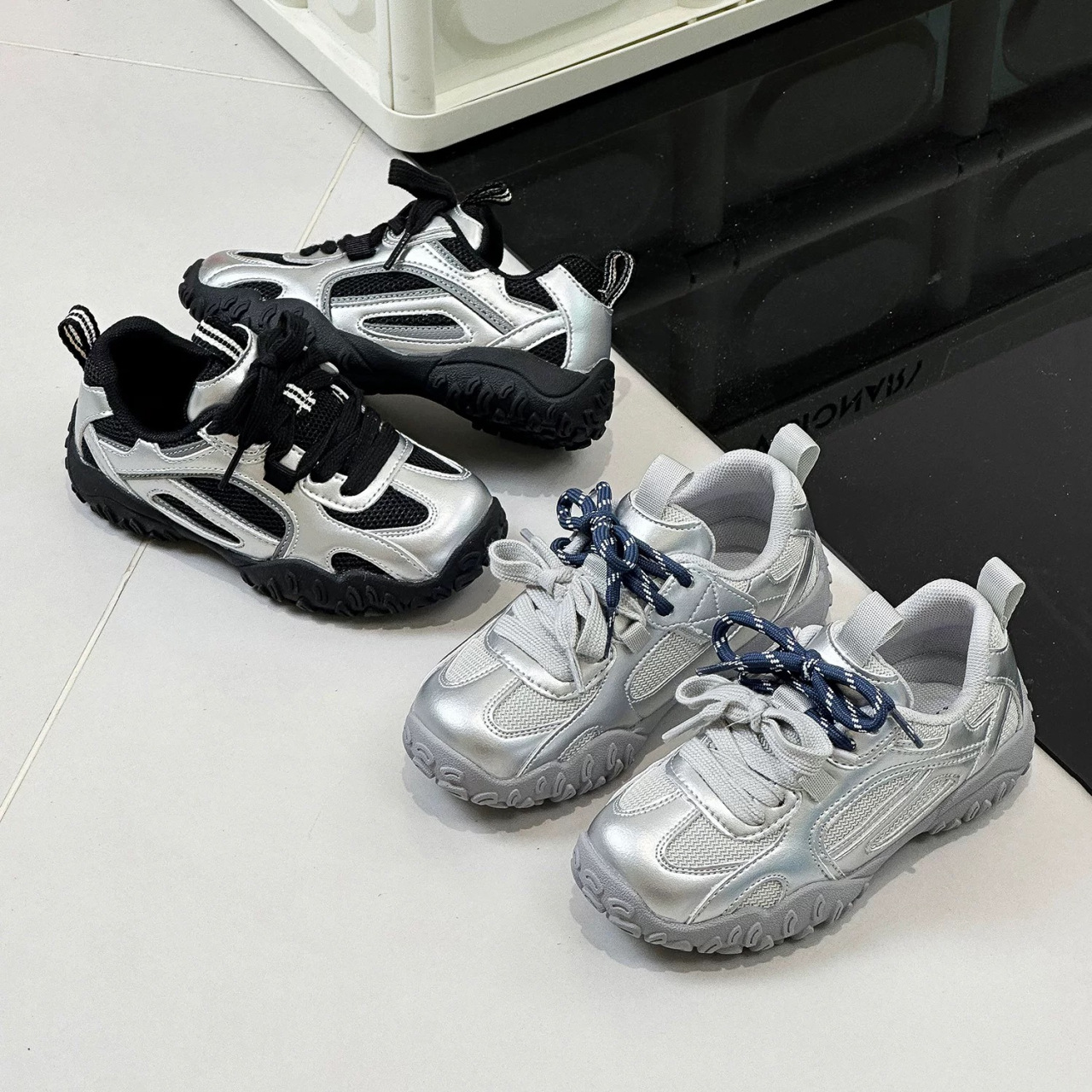2025 Spring Girls' Shoes Single Shoes Dexun Shoes Boys' Running Shoes Medium and Large Children's Casual Baby Shoes Children's Sports Shoes