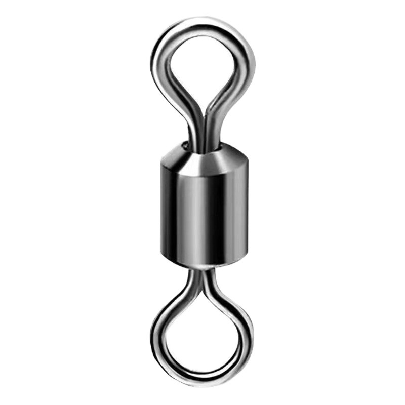 Rejett Competitive Eight-character Ring Hardcover Stainless Steel American-style Turnaround 8-character Ring Wire Set Connector Fishing Gear Accessories