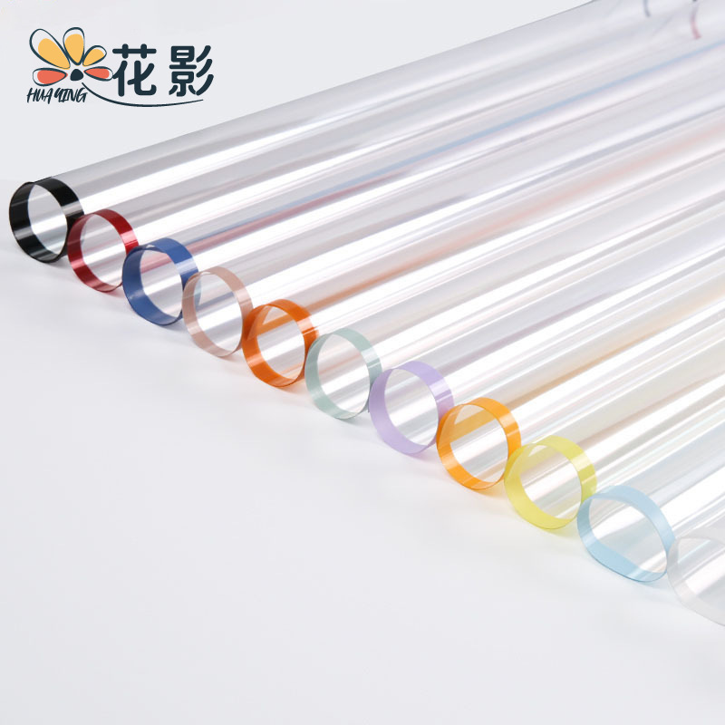 Special petting charm unlimited transparent color frame cellophane flower bag OPP packaging material bouquet