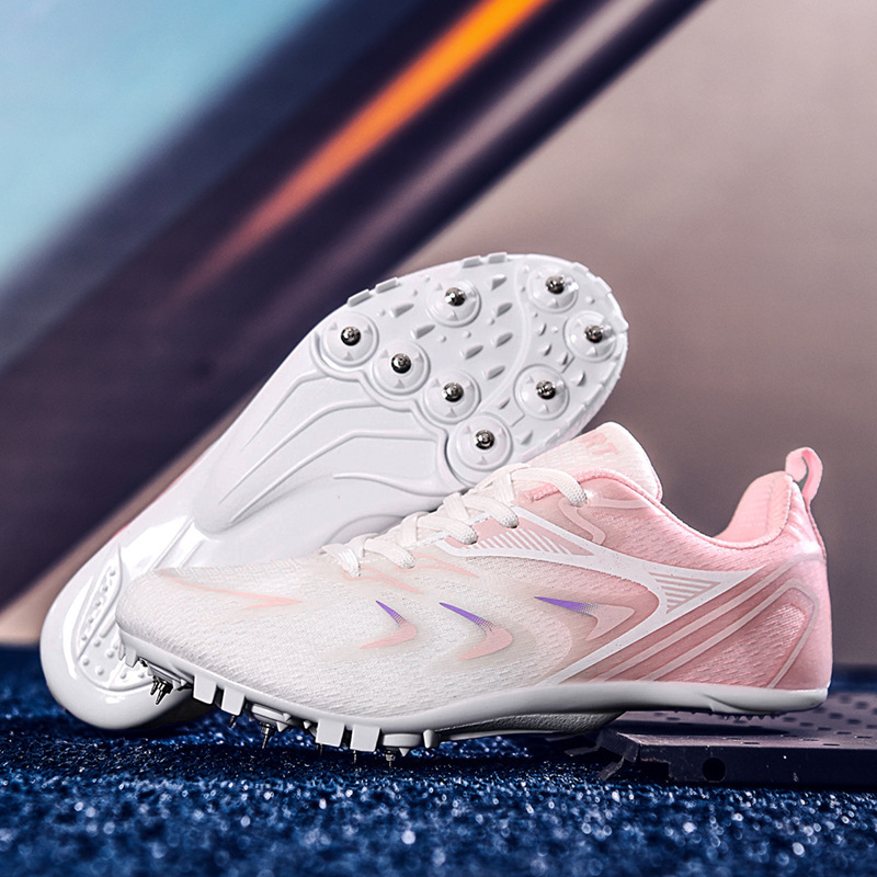 2024 new cross-border spikes track and field sprint sports couples student sports competition training shoes 35-44 yards