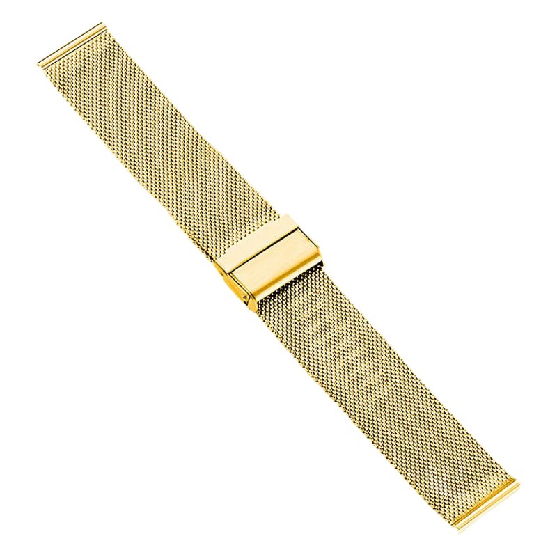 Substitute DW Milanese 0.6 wire braided mesh strap stainless steel double safety buckle mesh strap watch accessories watch strap